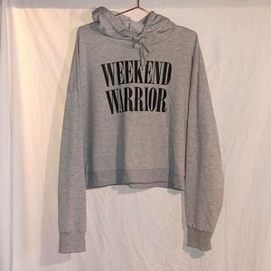 Plus: Weekend warrior semi crop sweater